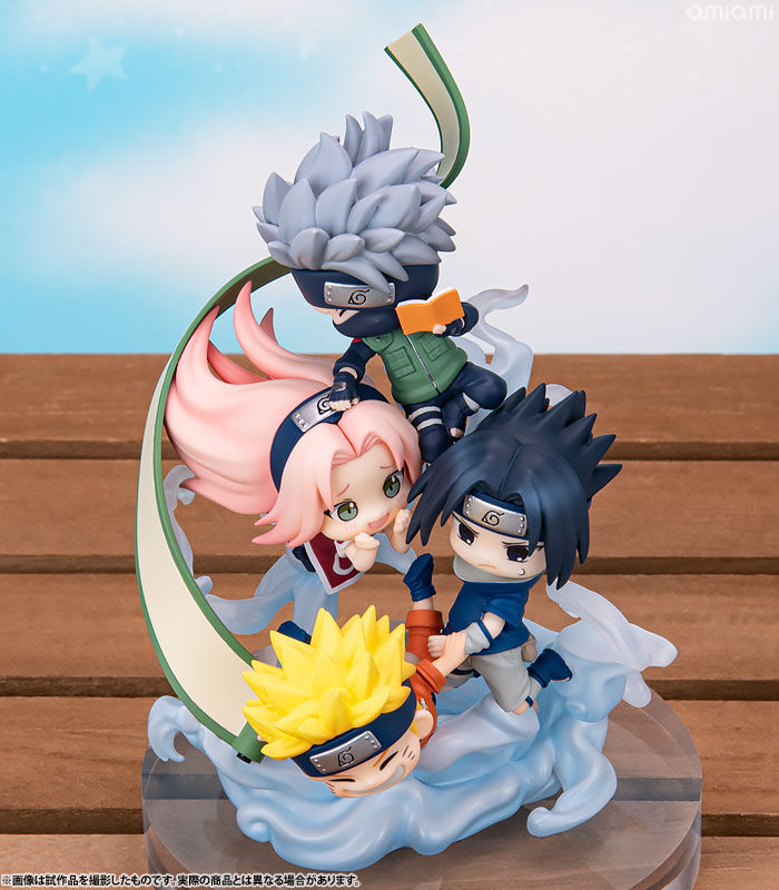 Naruto Shippuuden - Haruno Sakura - Hatake Kakashi - Uchiha Sasuke - Uzumaki Naruto - FigUnity (MegaHouse) photo 9