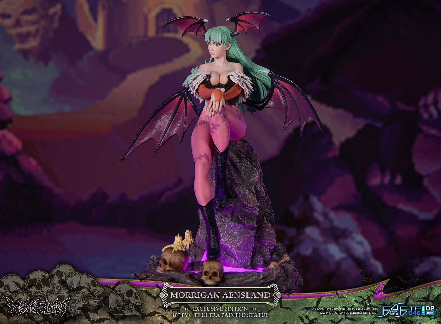 Vampire: The Night Warriors - Morrigan Aensland - True Form Ultra  (TF046|02DSS) - Exclusive Edition (First 4 Figures) photo 20