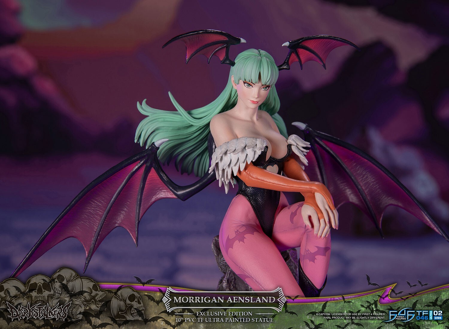 Vampire: The Night Warriors - Morrigan Aensland - True Form Ultra  (TF046|02DSS) - Exclusive Edition (First 4 Figures) photo 22