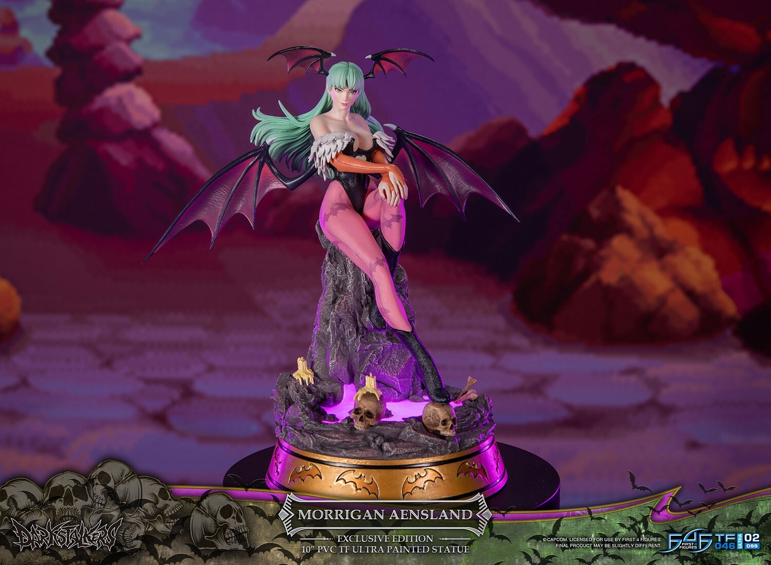 Vampire: The Night Warriors - Morrigan Aensland - True Form Ultra  (TF046|02DSS) - Exclusive Edition (First 4 Figures) photo 24