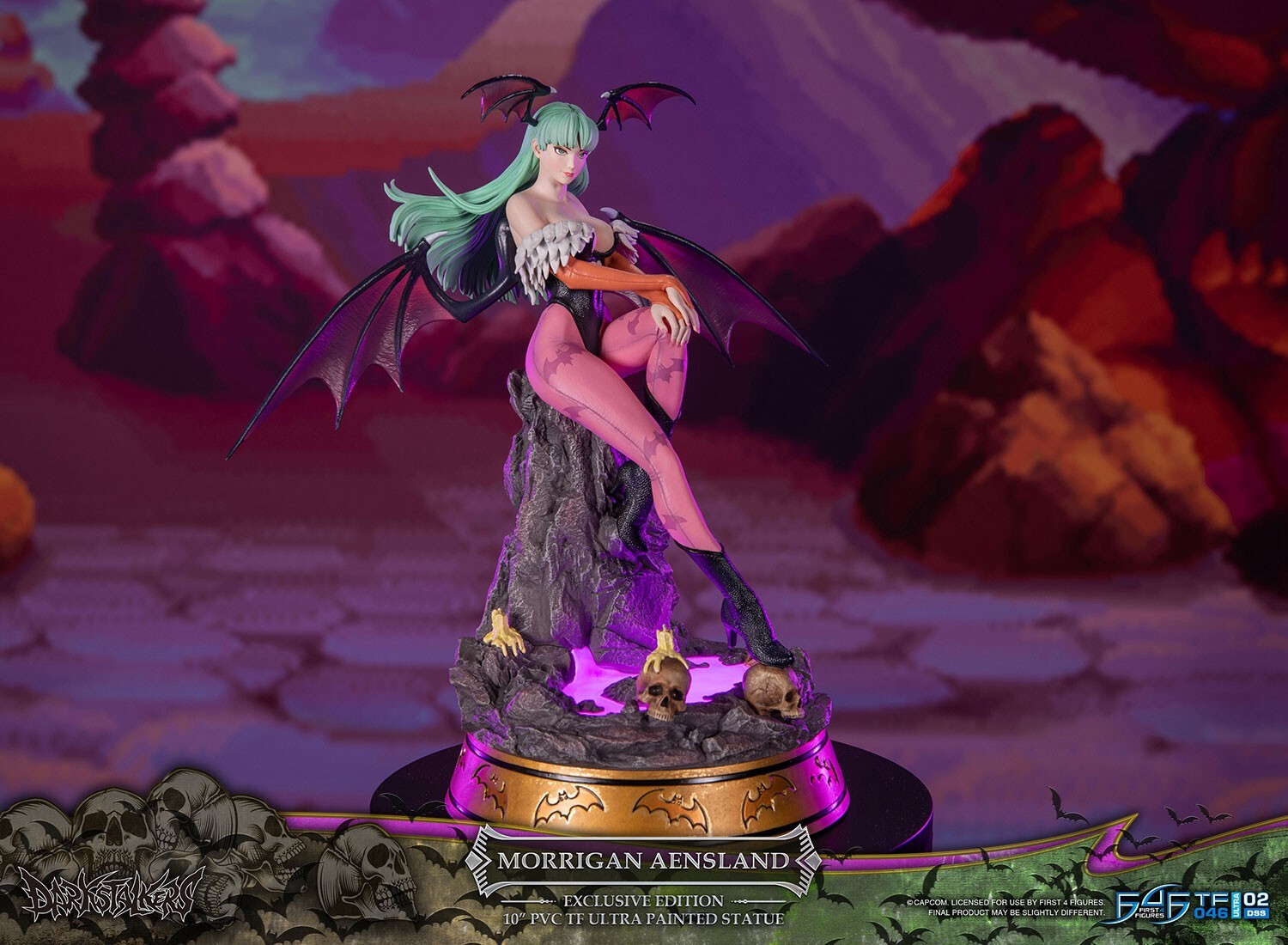 Vampire: The Night Warriors - Morrigan Aensland - True Form Ultra  (TF046|02DSS) - Exclusive Edition (First 4 Figures) photo 25