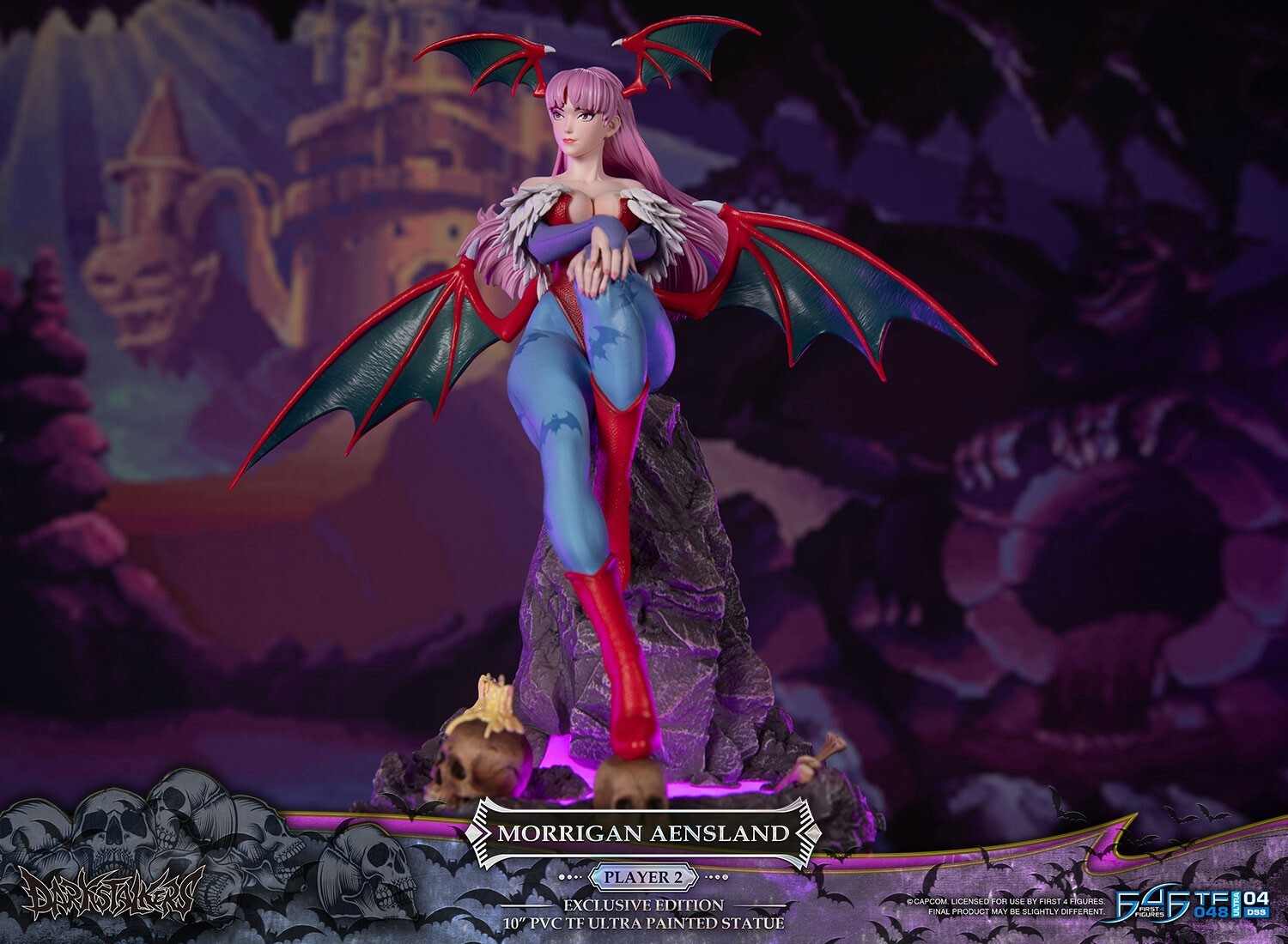 Vampire: The Night Warriors - Morrigan Aensland - True Form Ultra (TF048|04DSS) - Player 2, Exclusive Edition (First 4 Figures) photo 3