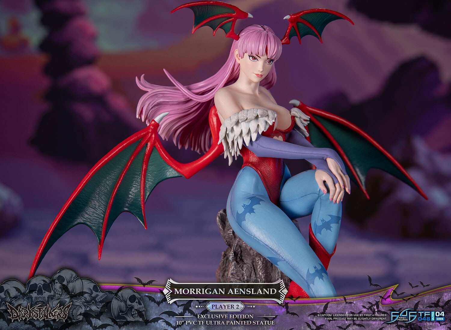 Vampire: The Night Warriors - Morrigan Aensland - True Form Ultra (TF048|04DSS) - Player 2, Exclusive Edition (First 4 Figures) photo 5