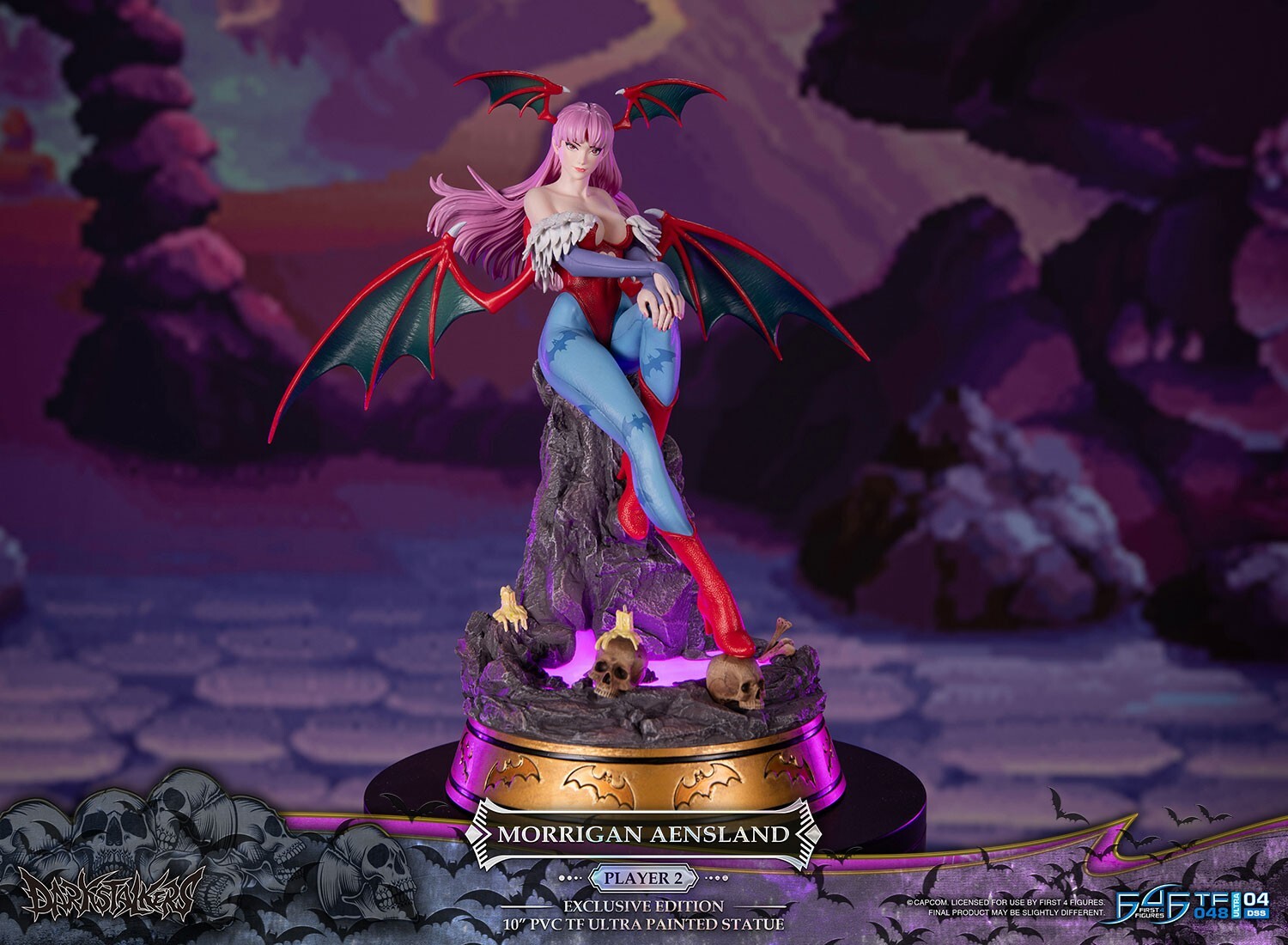 Vampire: The Night Warriors - Morrigan Aensland - True Form Ultra (TF048|04DSS) - Player 2, Exclusive Edition (First 4 Figures) photo 12