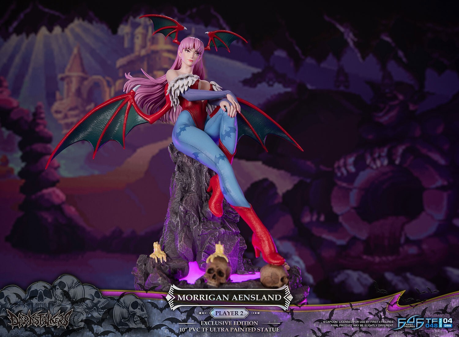 Vampire: The Night Warriors - Morrigan Aensland - True Form Ultra (TF048|04DSS) - Player 2, Exclusive Edition (First 4 Figures) photo 14