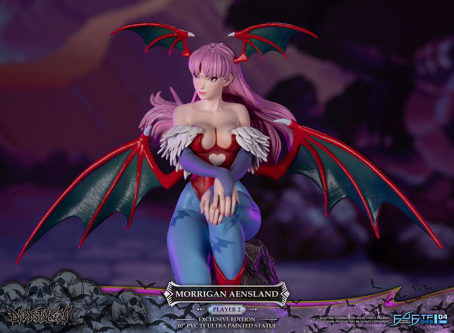 Vampire: The Night Warriors - Morrigan Aensland - True Form Ultra (TF048|04DSS) - Player 2, Exclusive Edition (First 4 Figures) photo 16
