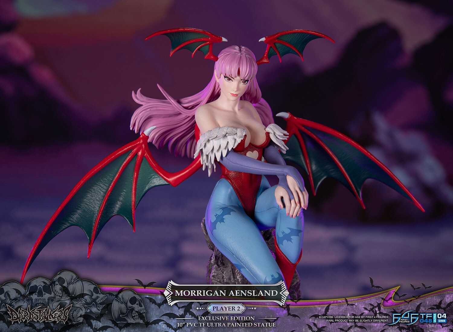 Vampire: The Night Warriors - Morrigan Aensland - True Form Ultra (TF048|04DSS) - Player 2, Exclusive Edition (First 4 Figures) photo 18