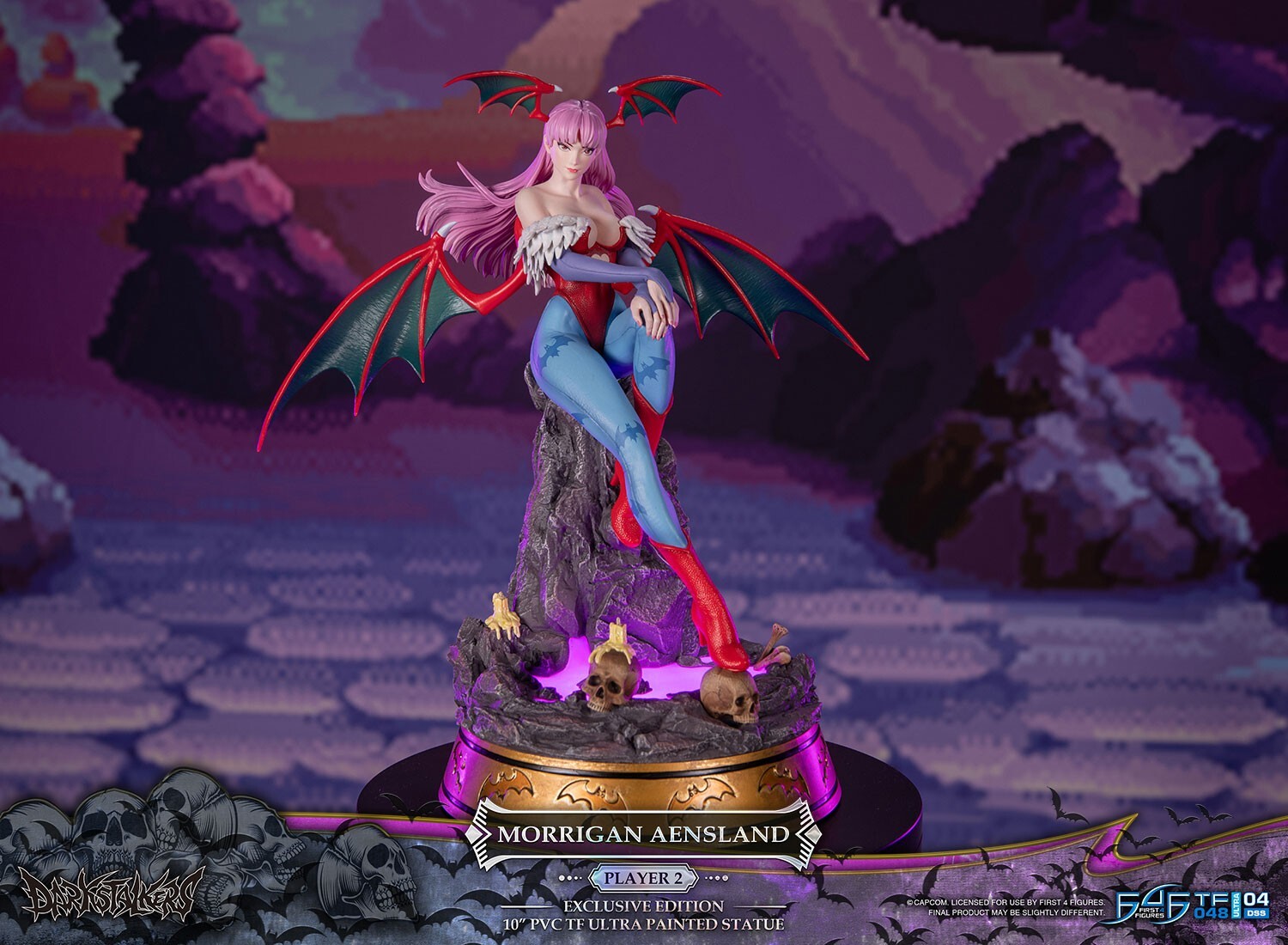 Vampire: The Night Warriors - Morrigan Aensland - True Form Ultra (TF048|04DSS) - Player 2, Exclusive Edition (First 4 Figures) photo 20