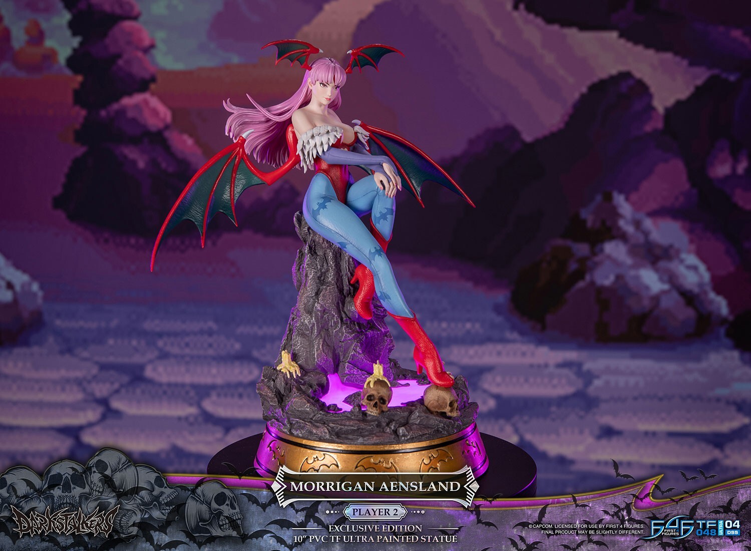 Vampire: The Night Warriors - Morrigan Aensland - True Form Ultra (TF048|04DSS) - Player 2, Exclusive Edition (First 4 Figures) photo 21