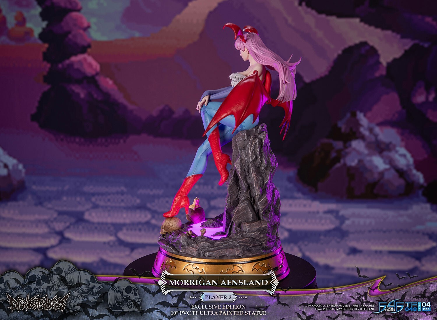 Vampire: The Night Warriors - Morrigan Aensland - True Form Ultra (TF048|04DSS) - Player 2, Exclusive Edition (First 4 Figures) photo 23