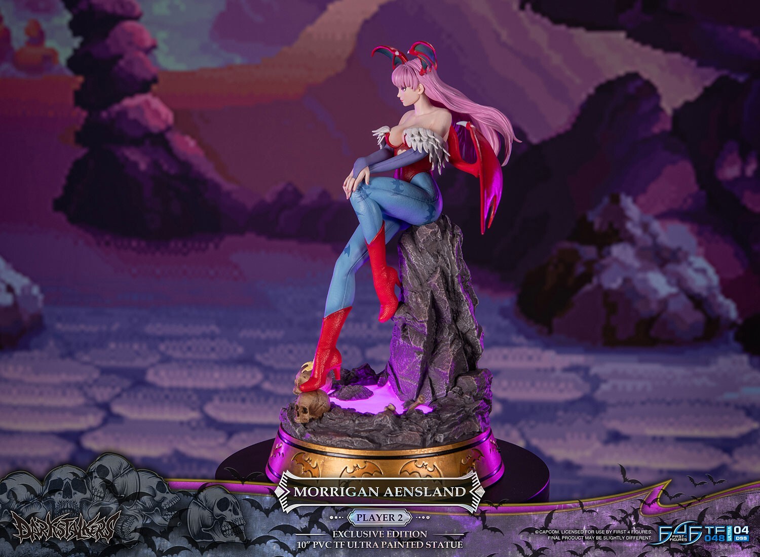 Vampire: The Night Warriors - Morrigan Aensland - True Form Ultra (TF048|04DSS) - Player 2, Exclusive Edition (First 4 Figures) photo 24