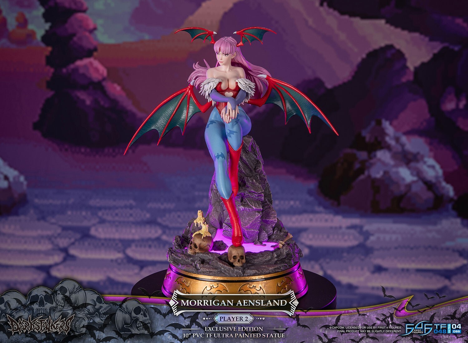 Vampire: The Night Warriors - Morrigan Aensland - True Form Ultra (TF048|04DSS) - Player 2, Exclusive Edition (First 4 Figures) photo 25