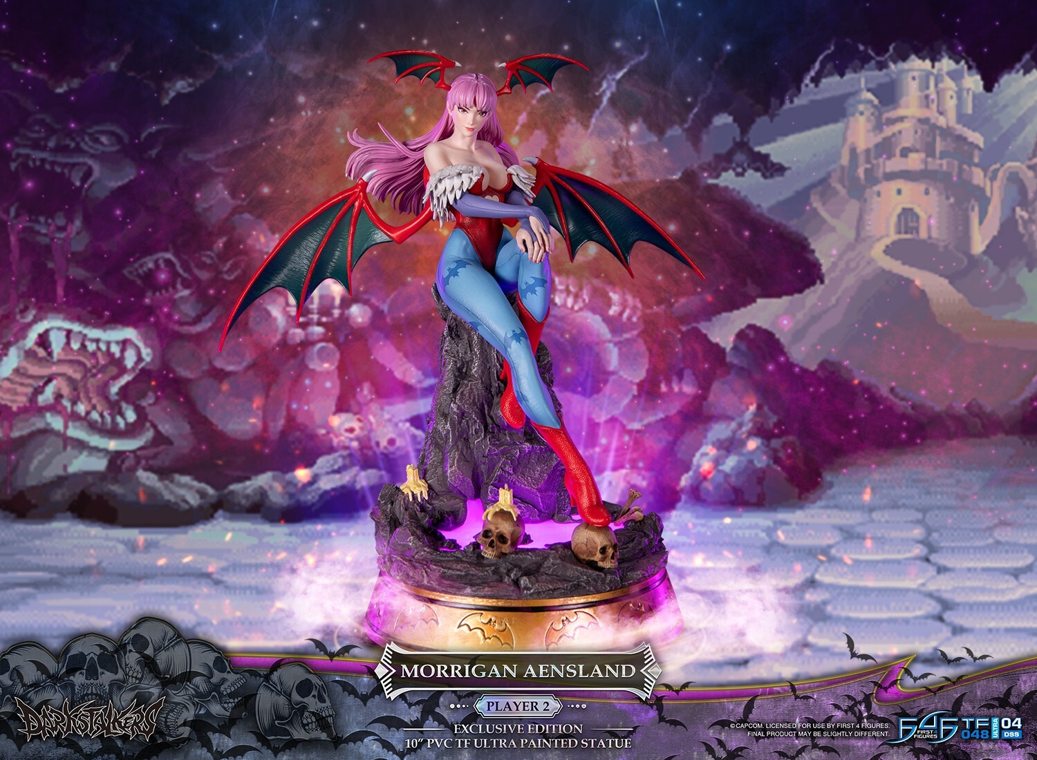 Vampire: The Night Warriors - Morrigan Aensland - True Form Ultra (TF048|04DSS) - Player 2, Exclusive Edition (First 4 Figures) photo 26