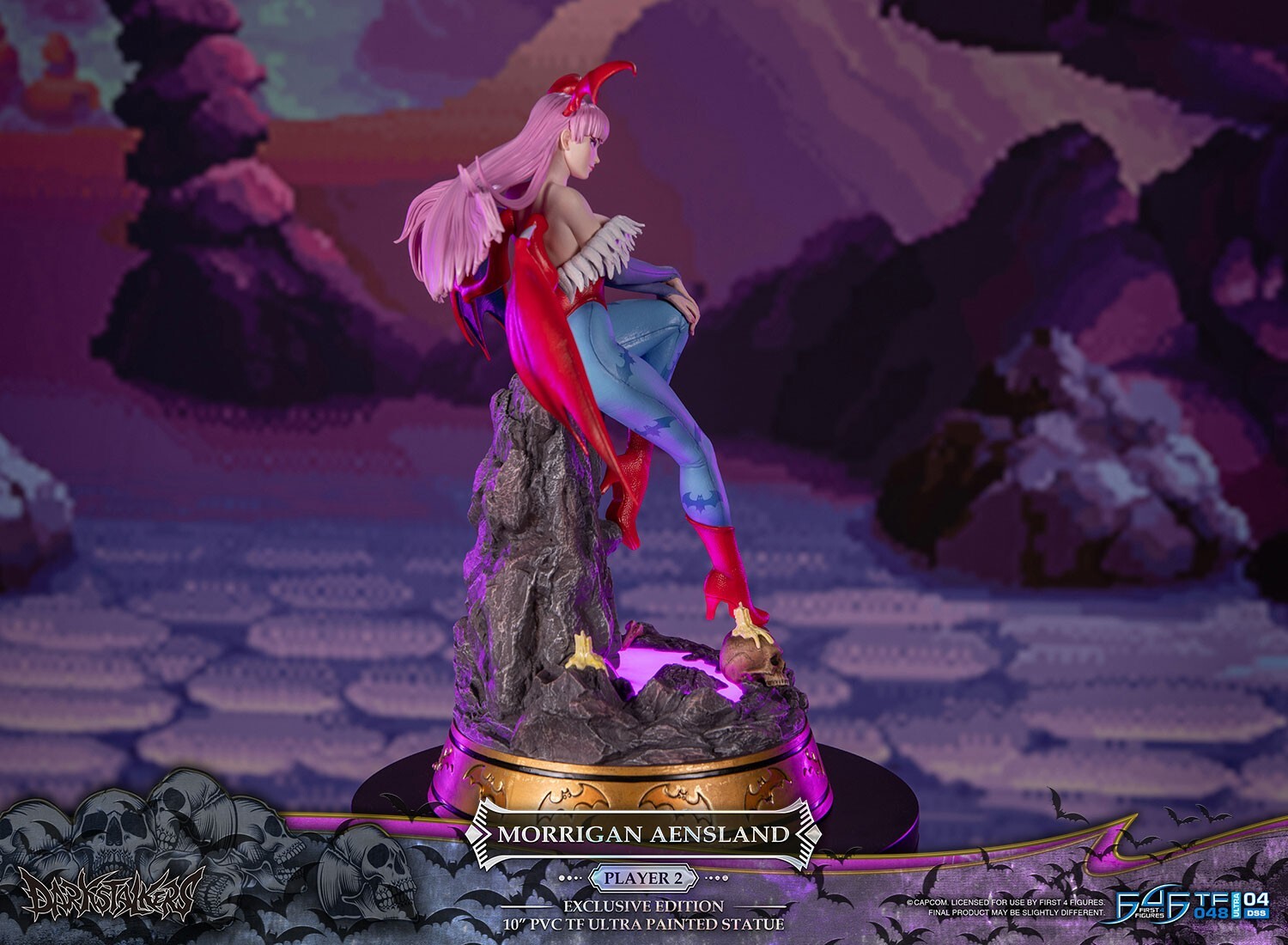 Vampire: The Night Warriors - Morrigan Aensland - True Form Ultra (TF048|04DSS) - Player 2, Exclusive Edition (First 4 Figures) photo 27