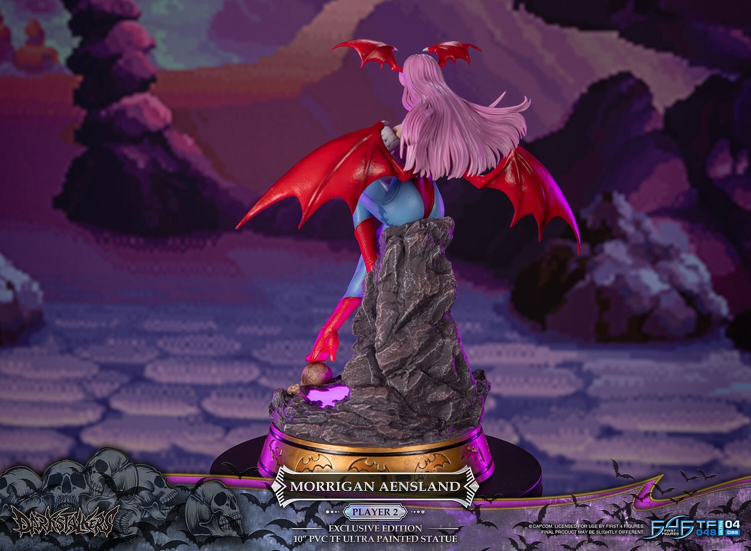 Vampire: The Night Warriors - Morrigan Aensland - True Form Ultra (TF048|04DSS) - Player 2, Exclusive Edition (First 4 Figures) photo 28