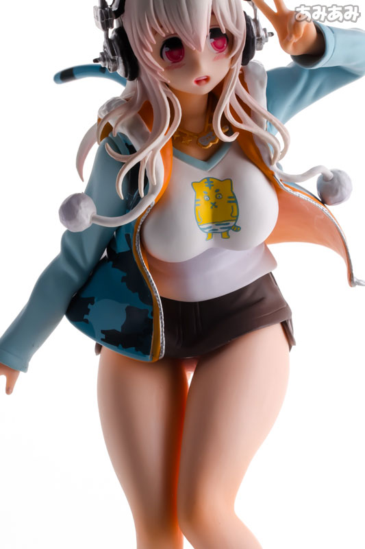 SoniAni: Super Sonico The Animation - Sonico - Ichiban Kuji - Ichiban Kuji SoniAni -Super Sonico The Animation-  (C Prize) - Tiger Parka (Banpresto) photo 7