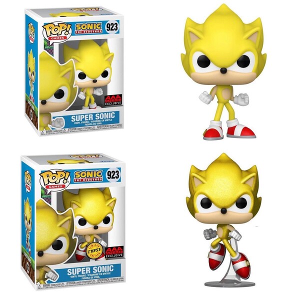 Sonic the Hedgehog - Super Sonic - POP! Games (#923) - POP! Vinyl - Modern Super Sonic (Funko Toys)