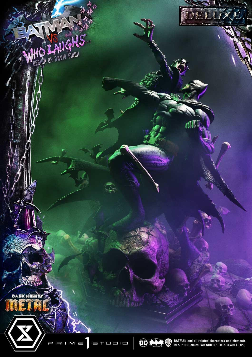 Dark Nights: Metal - Batman - The Batman Who Laughs - Ultimate Premium Masterline  (UPMDCMT-01DX) - 1/4 - DX Version (Prime 1 Studio) photo 10