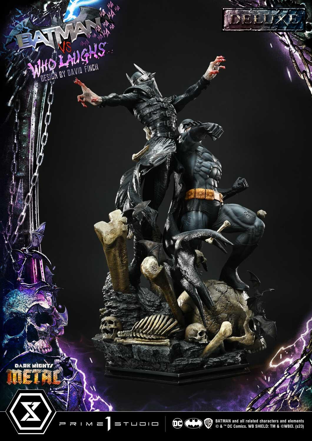 Dark Nights: Metal - Batman - The Batman Who Laughs - Ultimate Premium Masterline  (UPMDCMT-01DX) - 1/4 - DX Version (Prime 1 Studio) photo 12