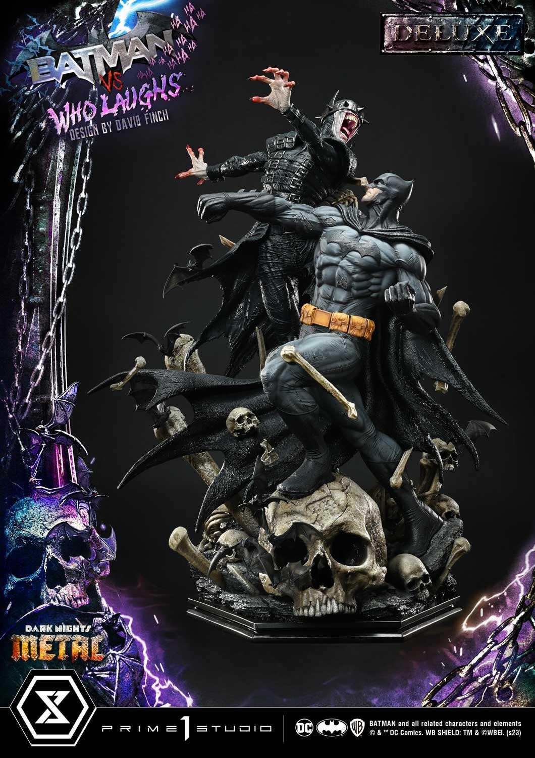 Dark Nights: Metal - Batman - The Batman Who Laughs - Ultimate Premium Masterline  (UPMDCMT-01DX) - 1/4 - DX Version (Prime 1 Studio) photo 15