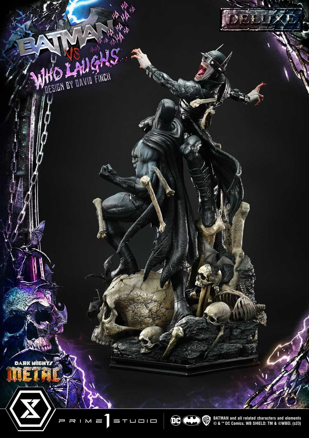Dark Nights: Metal - Batman - The Batman Who Laughs - Ultimate Premium Masterline  (UPMDCMT-01DX) - 1/4 - DX Version (Prime 1 Studio) photo 18