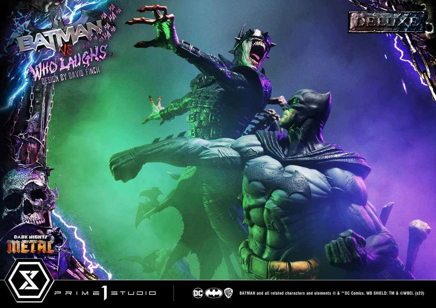 Dark Nights: Metal - Batman - The Batman Who Laughs - Ultimate Premium Masterline  (UPMDCMT-01DX) - 1/4 - DX Version (Prime 1 Studio) photo 27