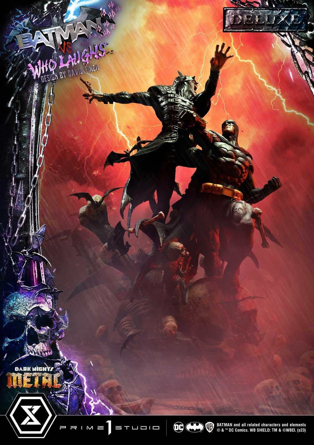 Dark Nights: Metal - Batman - The Batman Who Laughs - Ultimate Premium Masterline  (UPMDCMT-01DX) - 1/4 - DX Version (Prime 1 Studio) photo 48