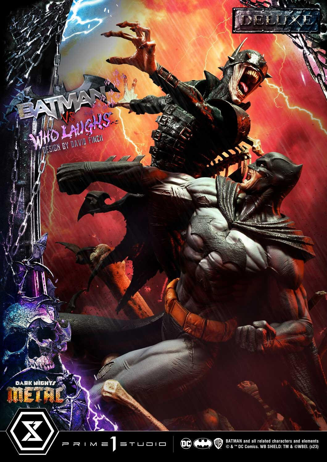 Dark Nights: Metal - Batman - The Batman Who Laughs - Ultimate Premium Masterline  (UPMDCMT-01DX) - 1/4 - DX Version (Prime 1 Studio) photo 77