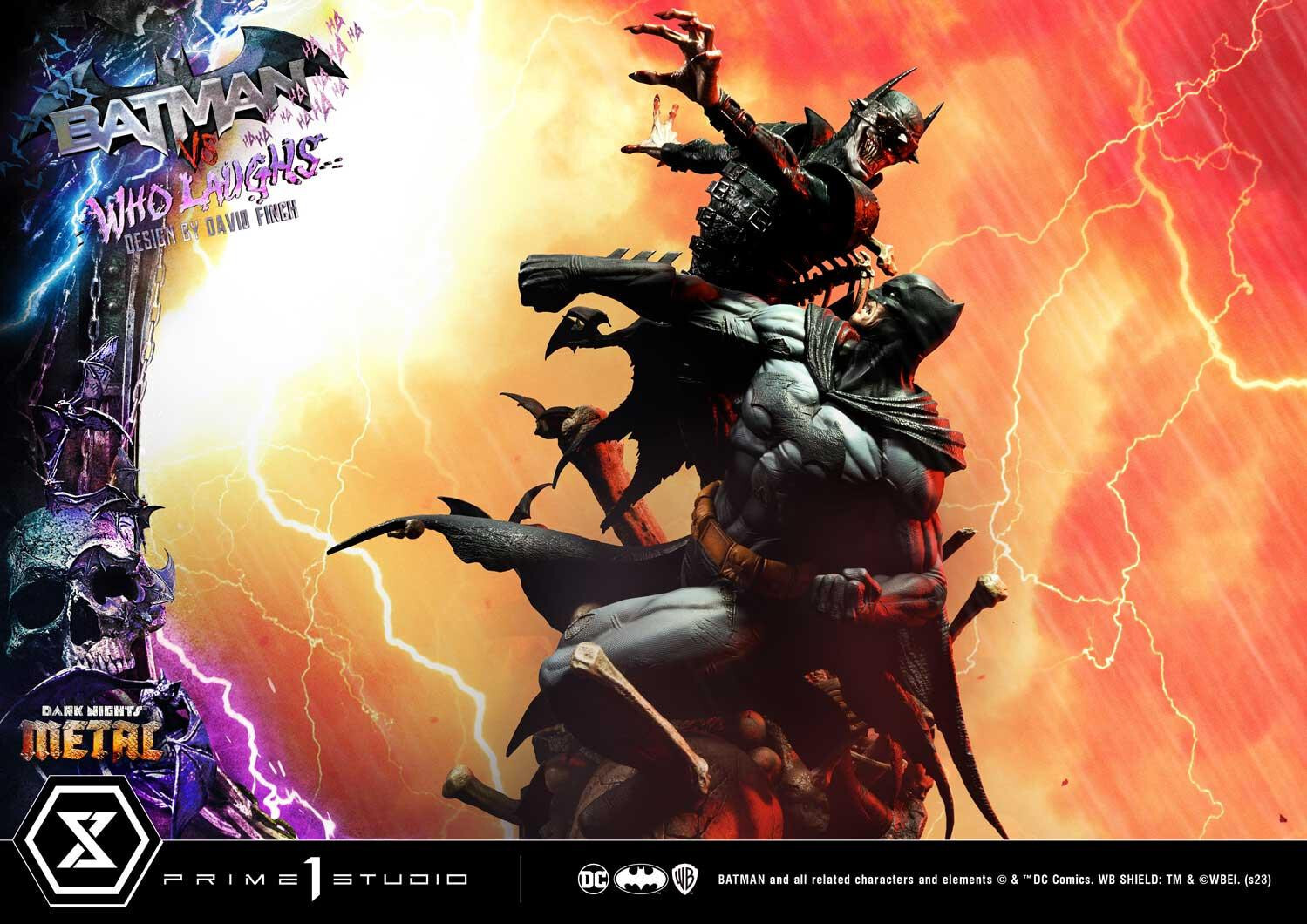 Dark Nights: Metal - Batman - The Batman Who Laughs - Ultimate Premium Masterline  (UPMDCMT-01DX) - 1/4 - DX Version (Prime 1 Studio) photo 90