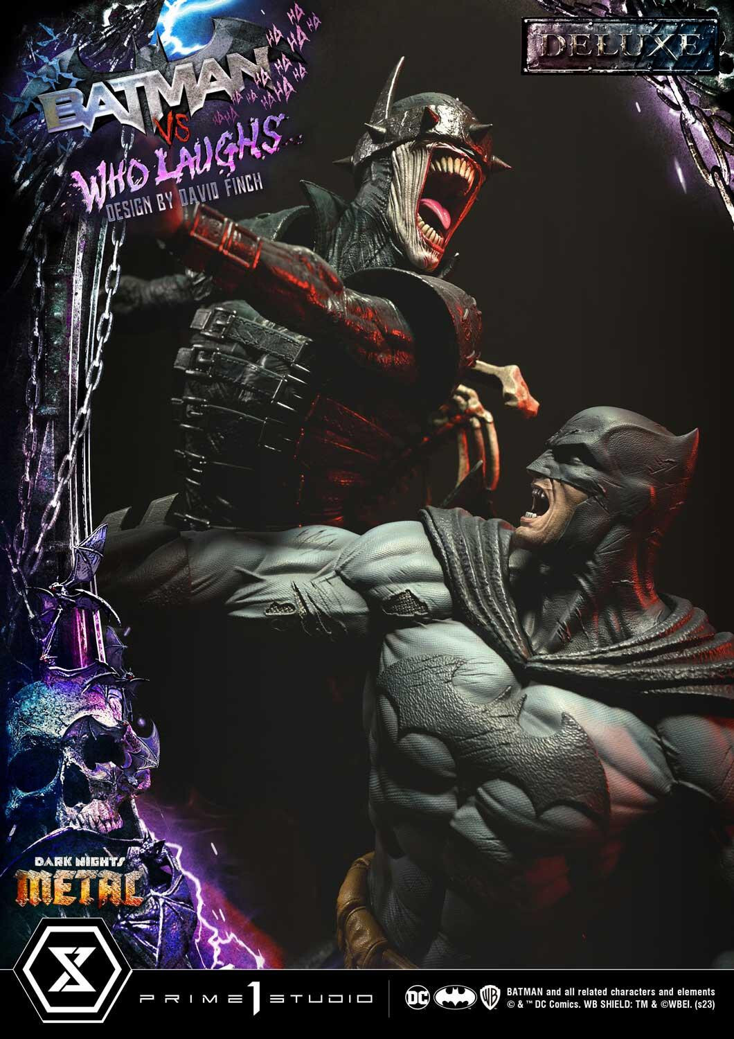 Dark Nights: Metal - Batman - The Batman Who Laughs - Ultimate Premium Masterline  (UPMDCMT-01DXS) - 1/4 - DX Bonus Version (Prime 1 Studio) photo 7