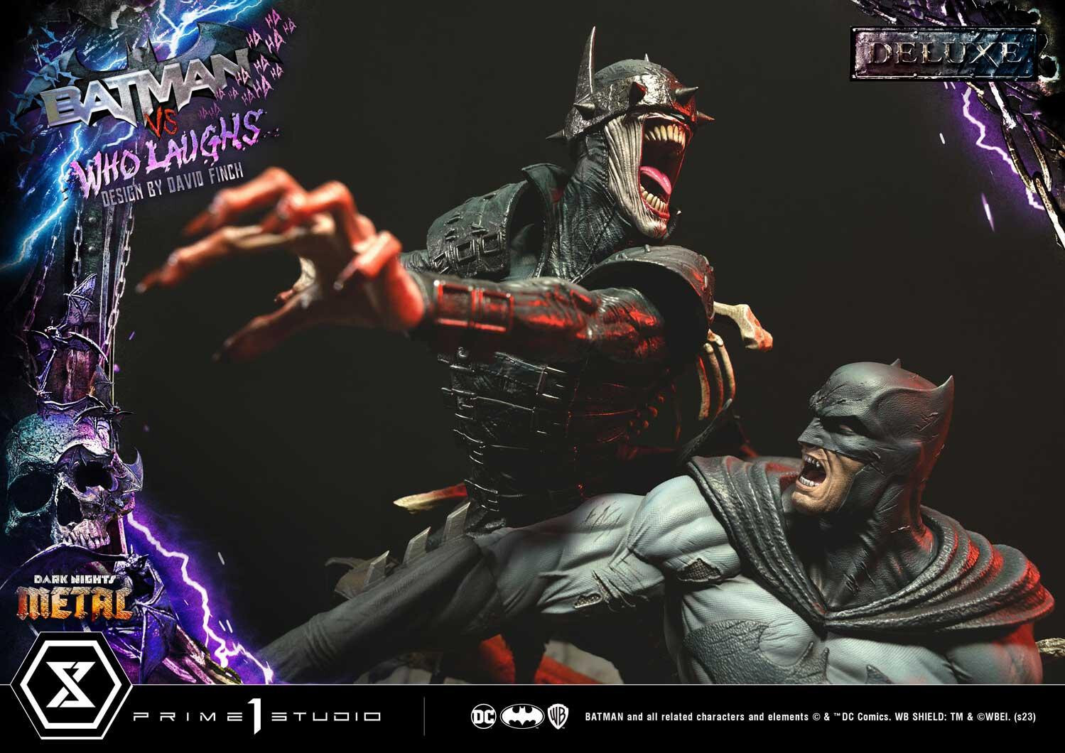 Dark Nights: Metal - Batman - The Batman Who Laughs - Ultimate Premium Masterline  (UPMDCMT-01DXS) - 1/4 - DX Bonus Version (Prime 1 Studio) photo 9