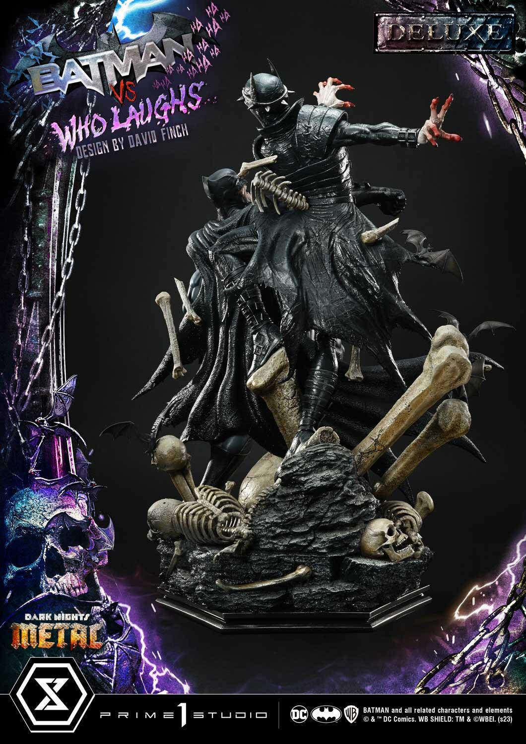 Dark Nights: Metal - Batman - The Batman Who Laughs - Ultimate Premium Masterline  (UPMDCMT-01DXS) - 1/4 - DX Bonus Version (Prime 1 Studio) photo 17