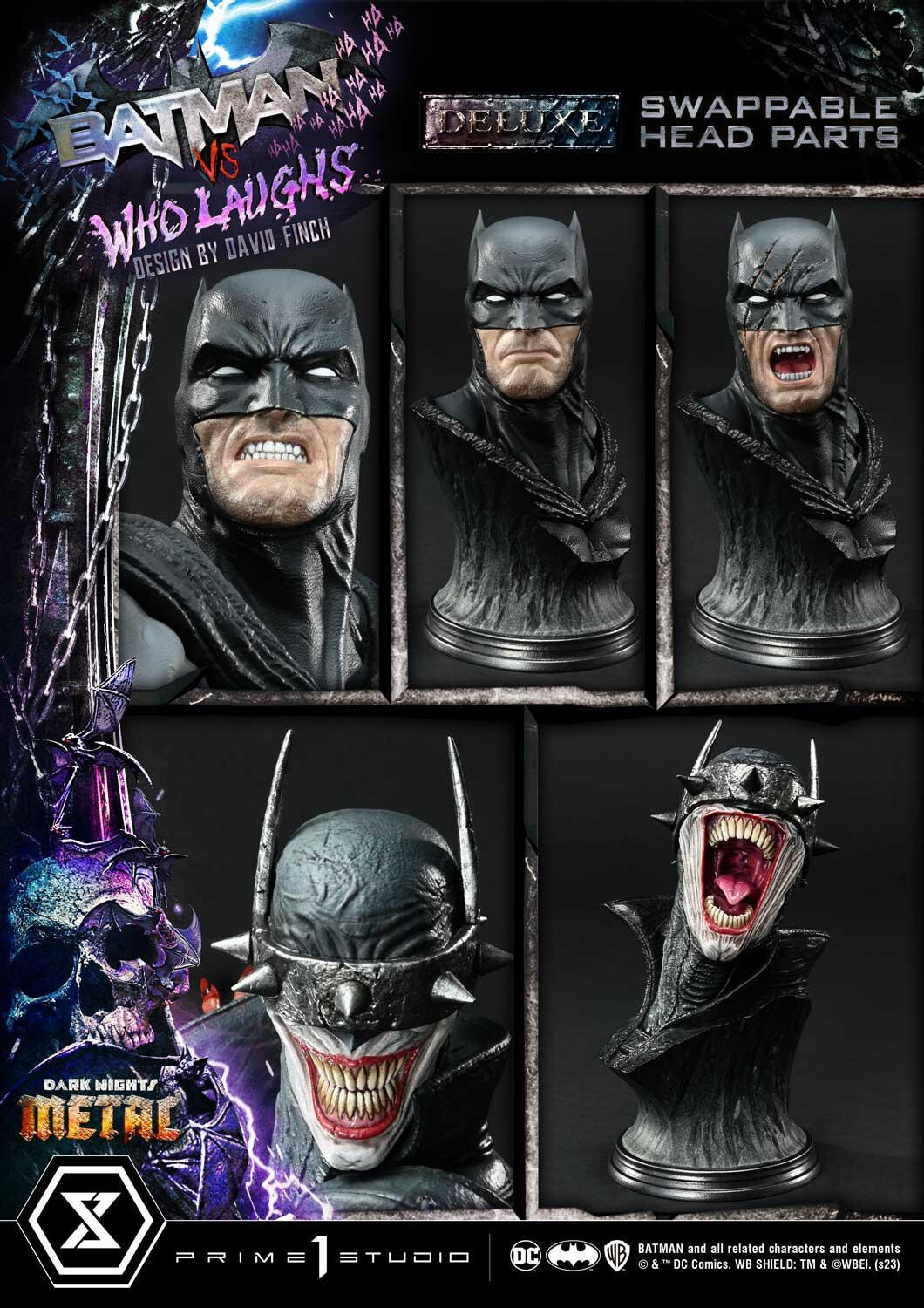 Dark Nights: Metal - Batman - The Batman Who Laughs - Ultimate Premium Masterline  (UPMDCMT-01DXS) - 1/4 - DX Bonus Version (Prime 1 Studio) photo 19