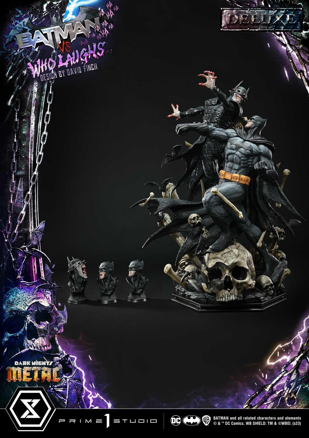 Dark Nights: Metal - Batman - The Batman Who Laughs - Ultimate Premium Masterline  (UPMDCMT-01DXS) - 1/4 - DX Bonus Version (Prime 1 Studio) photo 20