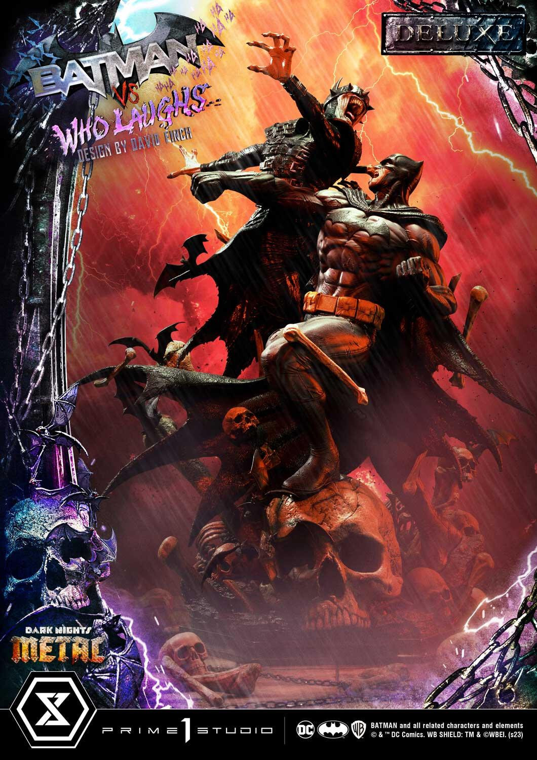 Dark Nights: Metal - Batman - The Batman Who Laughs - Ultimate Premium Masterline  (UPMDCMT-01DXS) - 1/4 - DX Bonus Version (Prime 1 Studio) photo 39