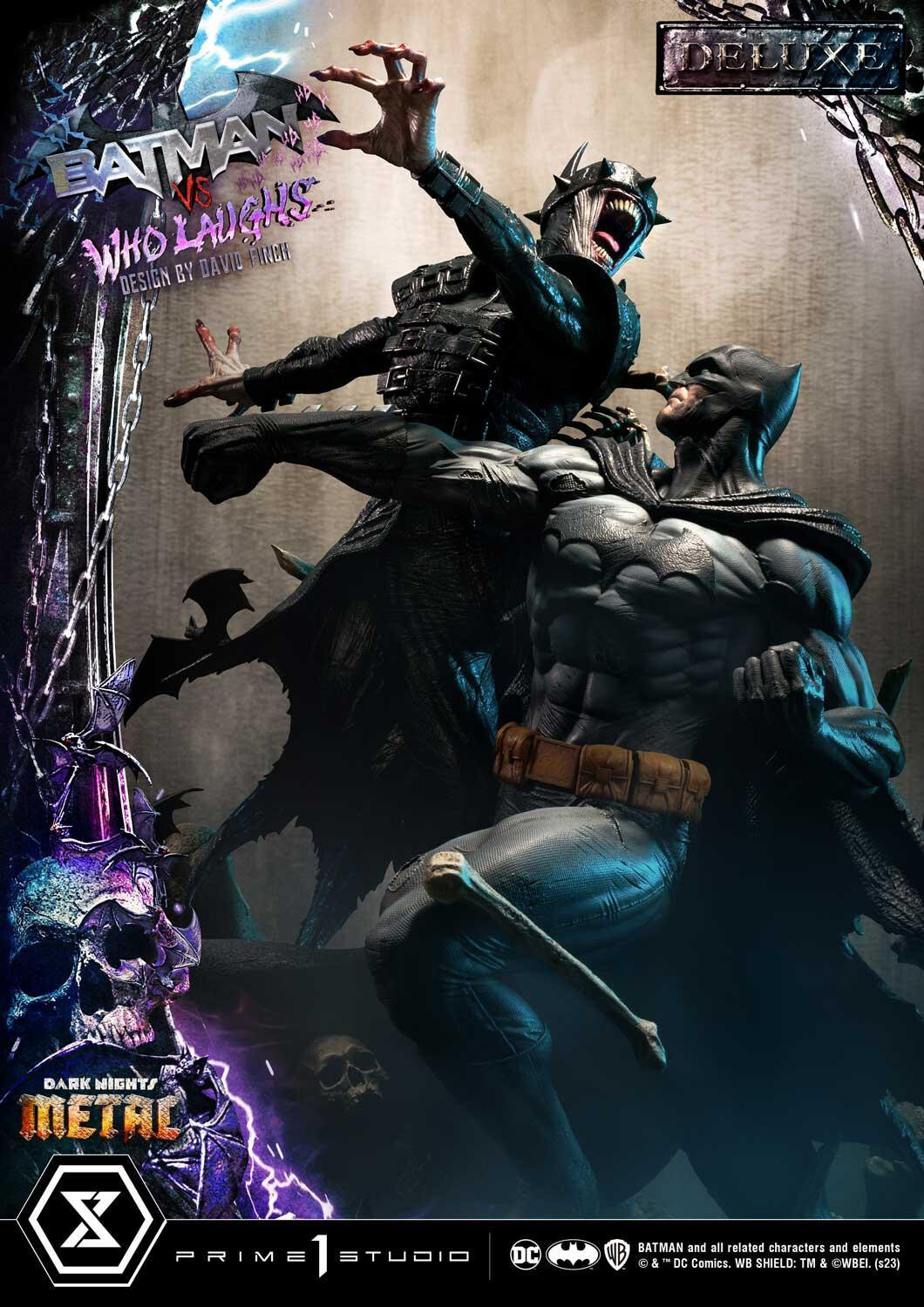 Dark Nights: Metal - Batman - The Batman Who Laughs - Ultimate Premium Masterline  (UPMDCMT-01DXS) - 1/4 - DX Bonus Version (Prime 1 Studio) photo 45