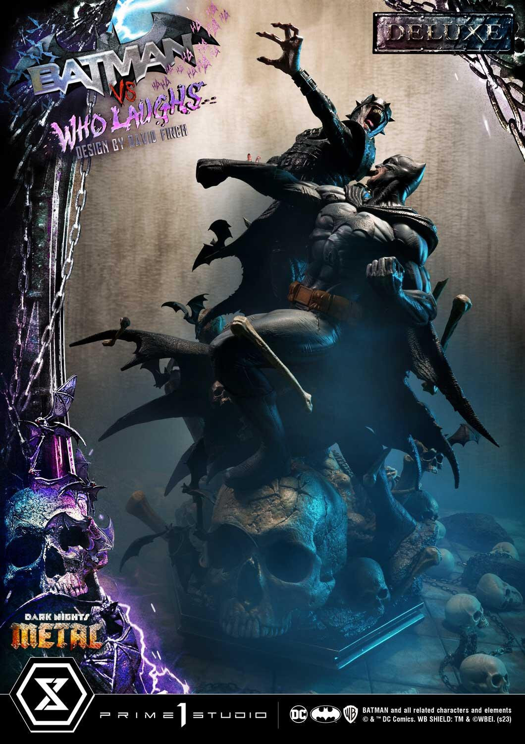 Dark Nights: Metal - Batman - The Batman Who Laughs - Ultimate Premium Masterline  (UPMDCMT-01DXS) - 1/4 - DX Bonus Version (Prime 1 Studio) photo 46