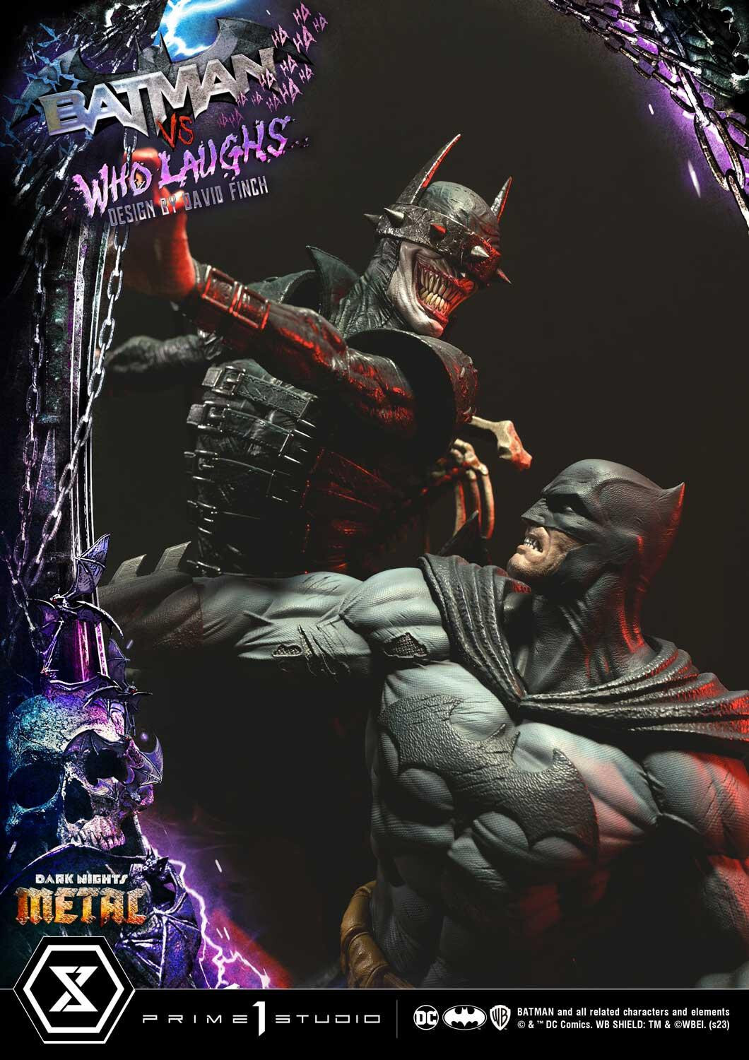 Dark Nights: Metal - Batman - The Batman Who Laughs - Ultimate Premium Masterline  (UPMDCMT-01DXS) - 1/4 - DX Bonus Version (Prime 1 Studio) photo 52