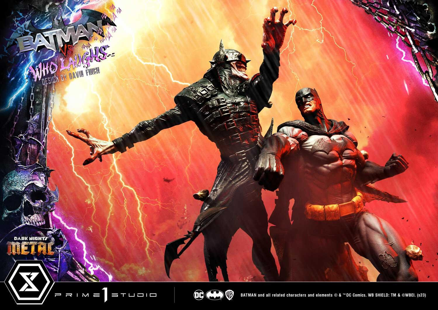 Dark Nights: Metal - Batman - The Batman Who Laughs - Ultimate Premium Masterline  (UPMDCMT-01DXS) - 1/4 - DX Bonus Version (Prime 1 Studio) photo 61