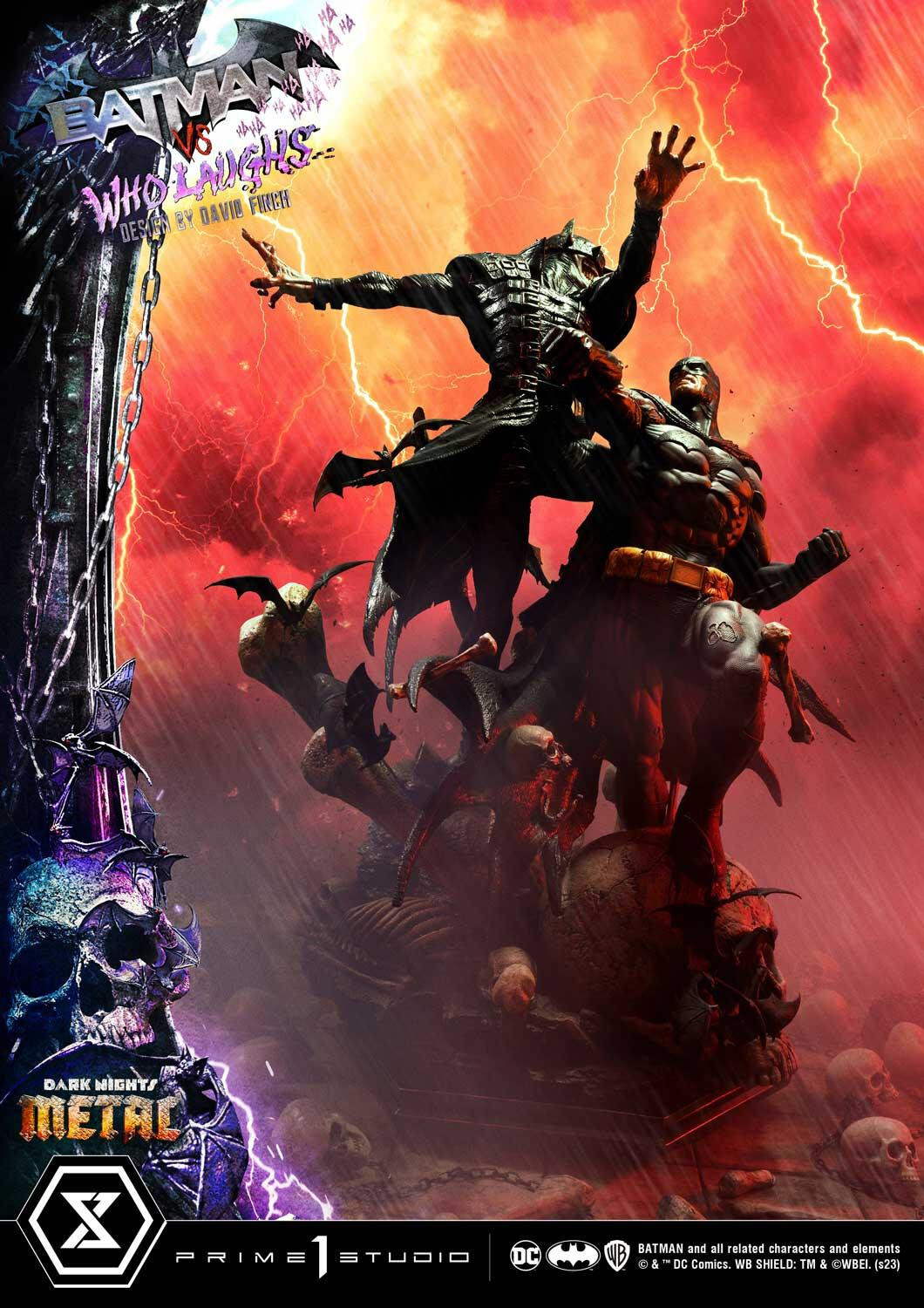 Dark Nights: Metal - Batman - The Batman Who Laughs - Ultimate Premium Masterline  (UPMDCMT-01DXS) - 1/4 - DX Bonus Version (Prime 1 Studio) photo 65
