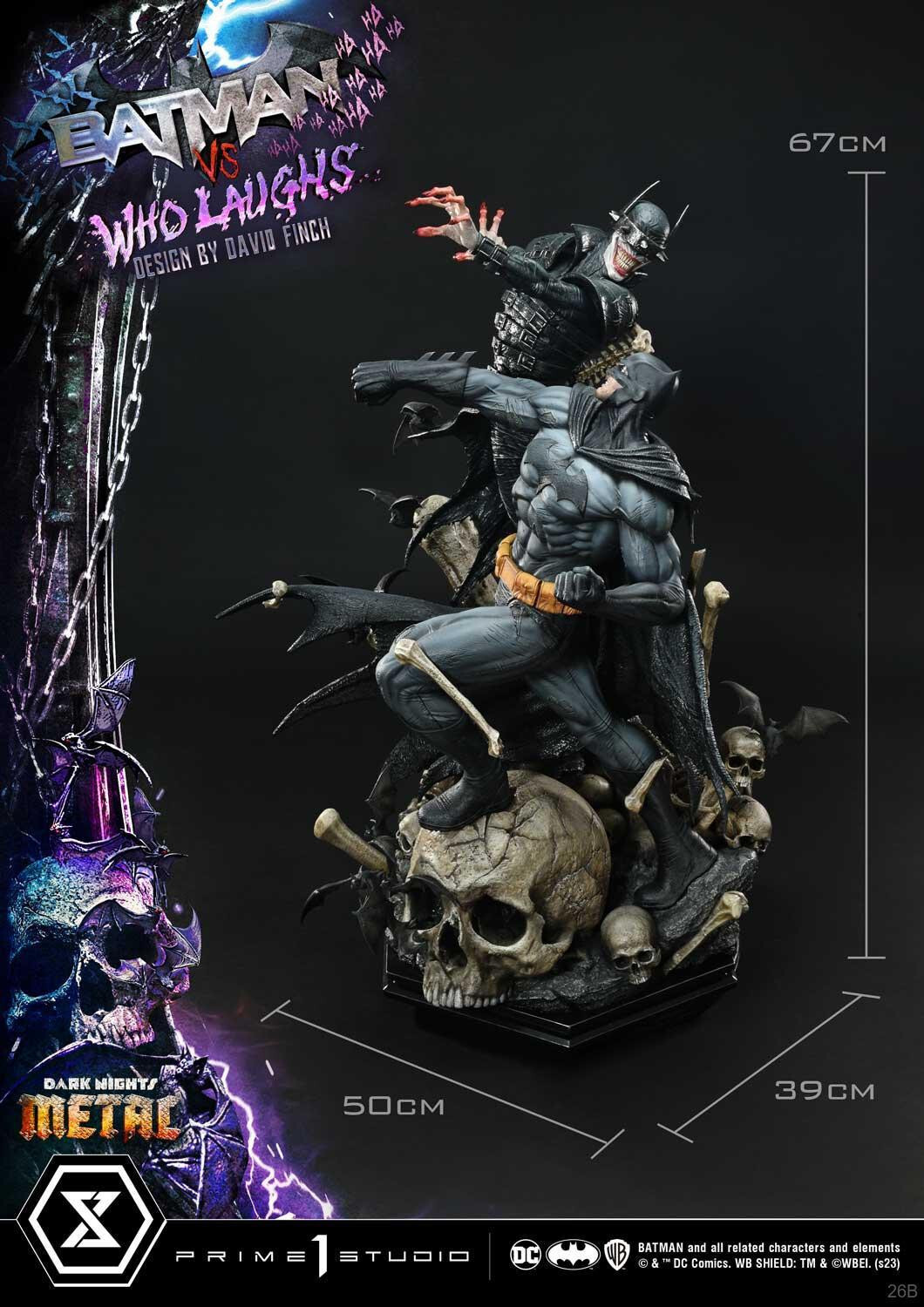 Dark Nights: Metal - Batman - The Batman Who Laughs - Ultimate Premium Masterline  (UPMDCMT-01DXS) - 1/4 - DX Bonus Version (Prime 1 Studio) photo 69