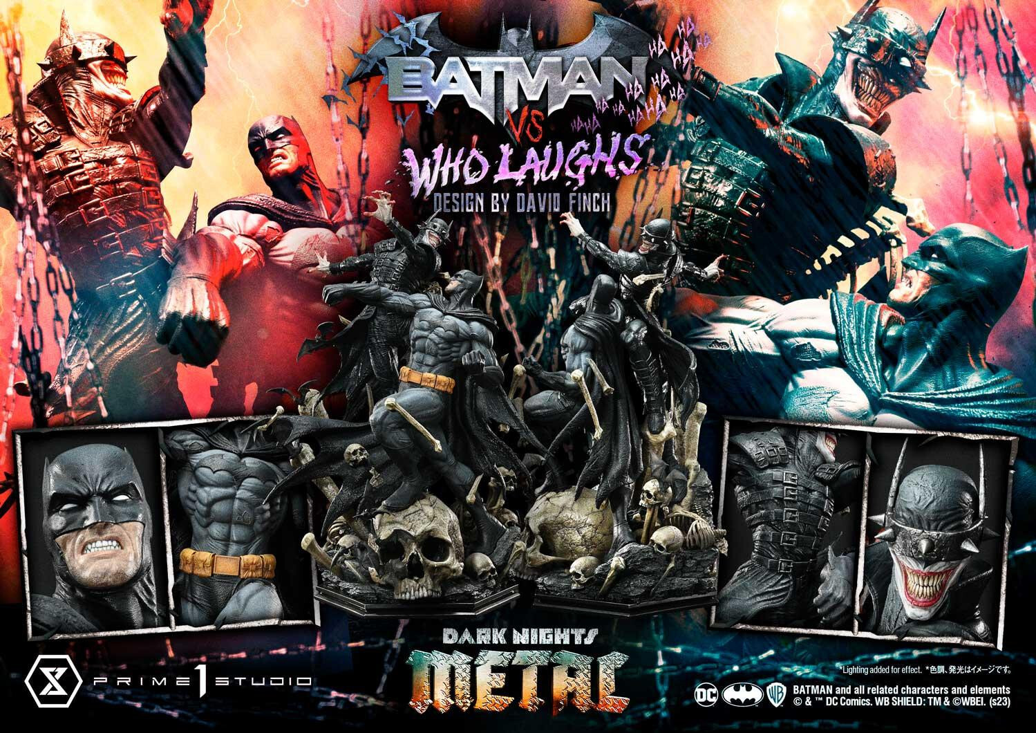 Dark Nights: Metal - Batman - The Batman Who Laughs - Ultimate Premium Masterline  (UPMDCMT-01DXS) - 1/4 - DX Bonus Version (Prime 1 Studio) photo 71