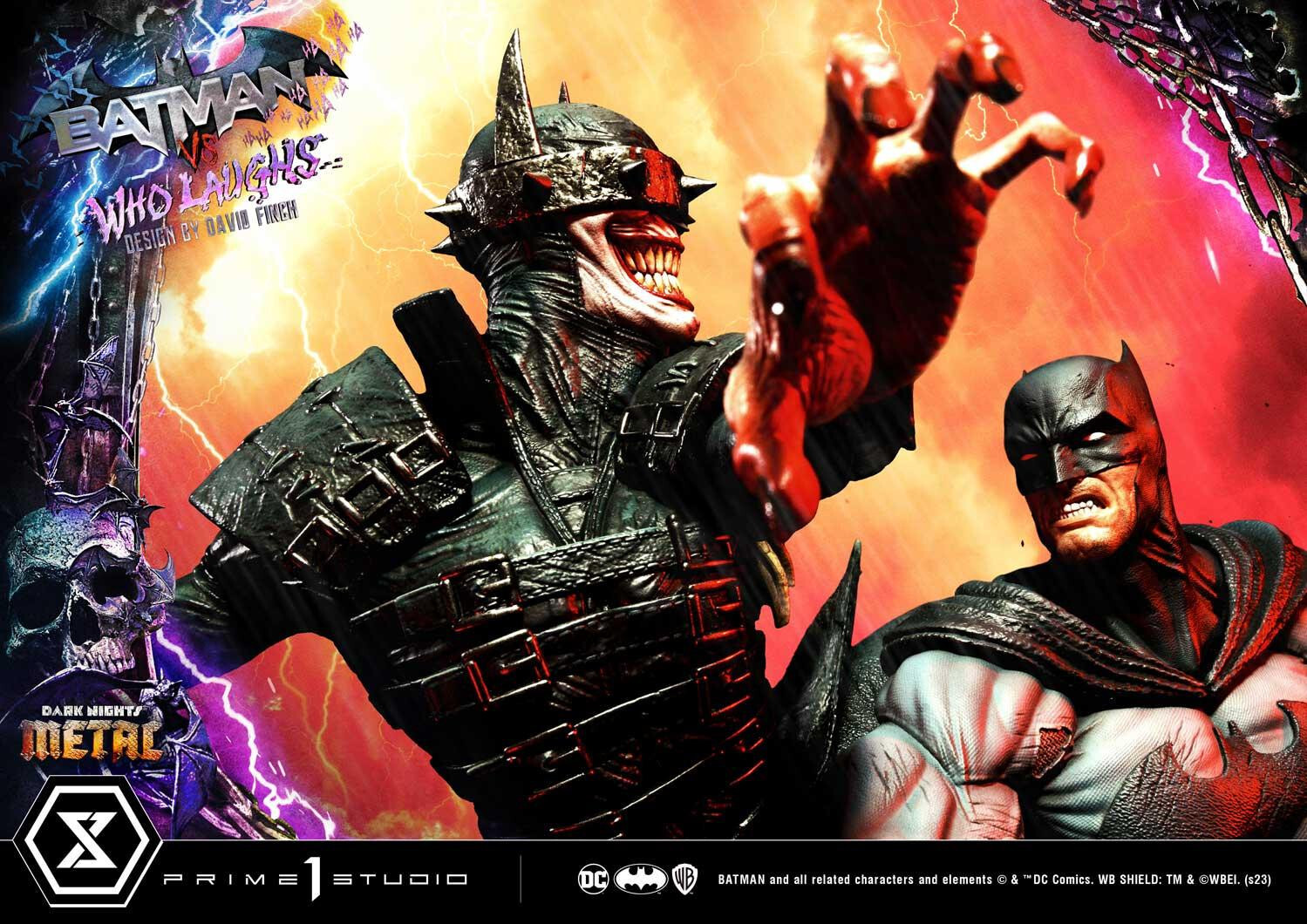 Dark Nights: Metal - Batman - The Batman Who Laughs - Ultimate Premium Masterline  (UPMDCMT-01DXS) - 1/4 - DX Bonus Version (Prime 1 Studio) photo 92
