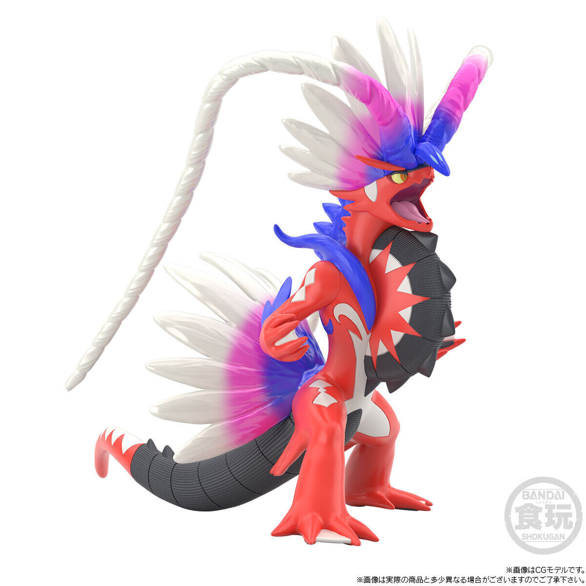 Pocket Monsters - Koraidon - Bandai Shokugan - Candy Toy - Pokémon Scale World - 1/20 (Bandai) photo 2