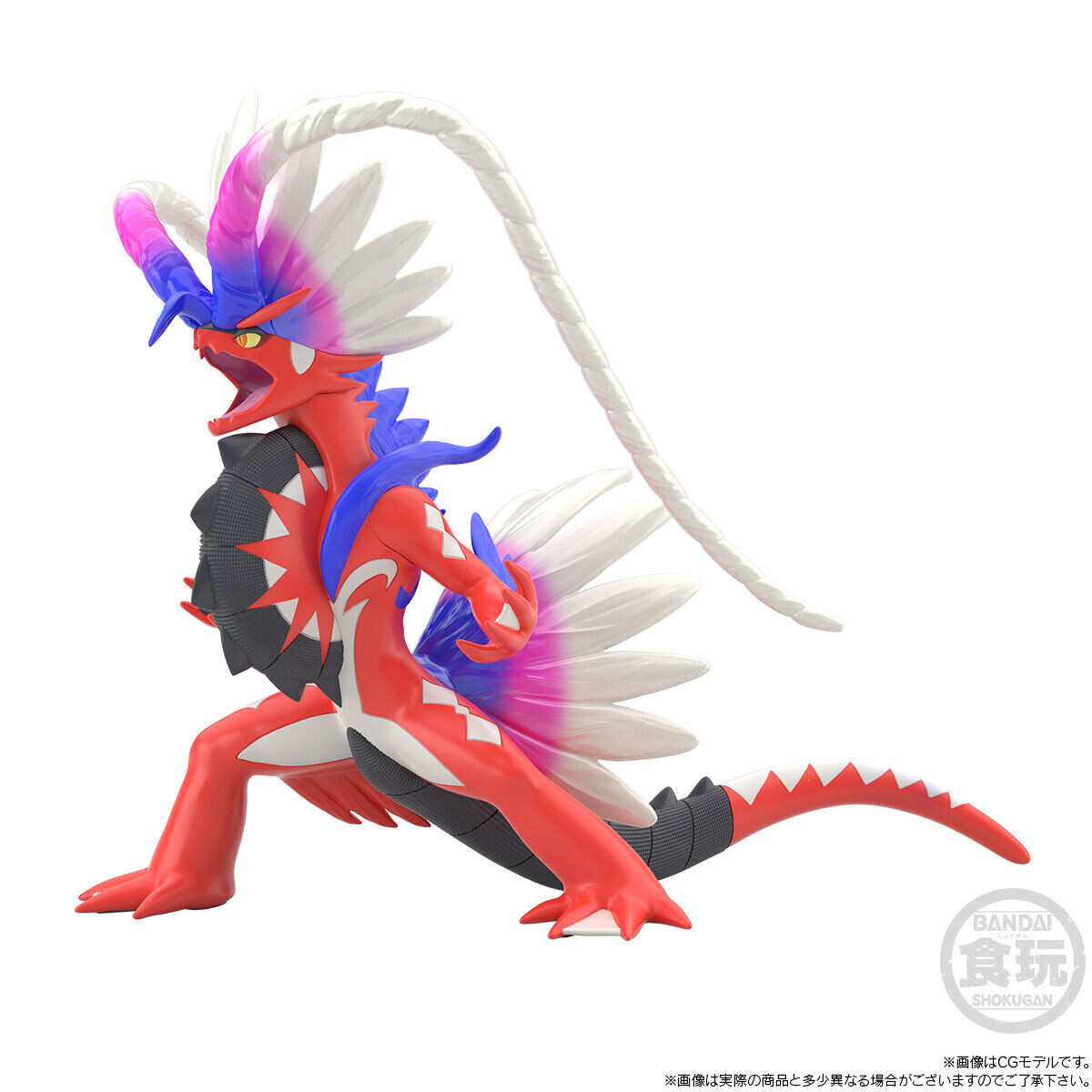 Pocket Monsters - Koraidon - Bandai Shokugan - Candy Toy - Pokémon Scale World - 1/20 (Bandai) photo 3
