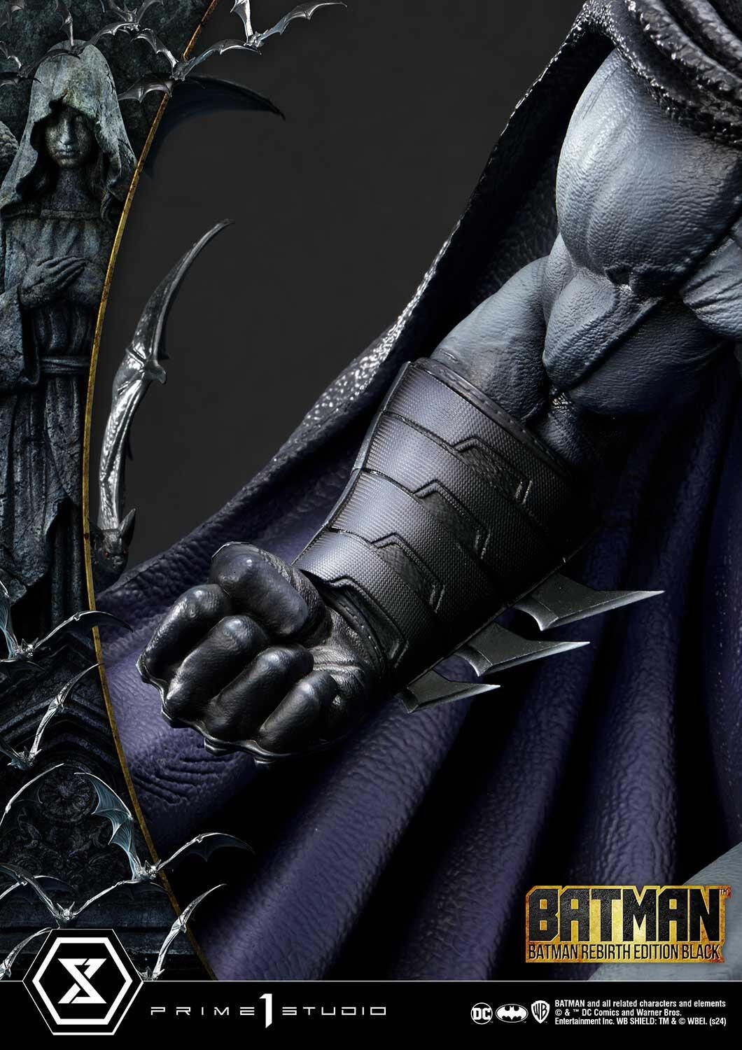 Batman - Premium Masterline (UPMDC-09) - 1/4 - Rebirth, Black (Prime 1 Studio)