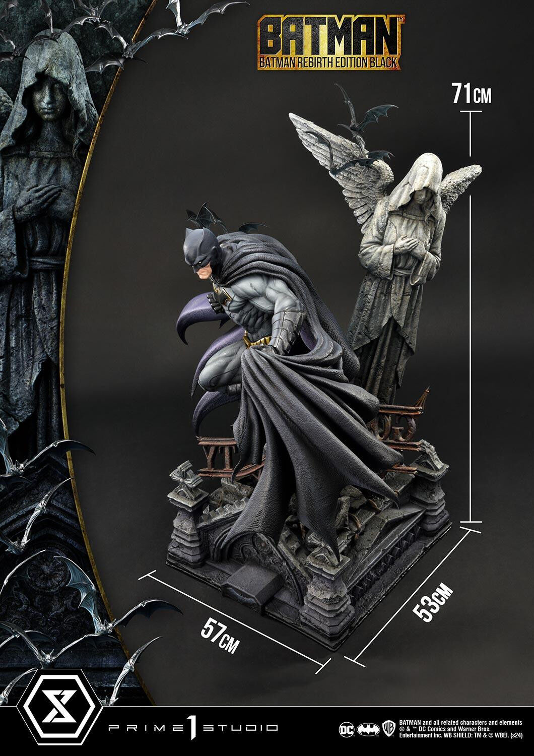 Batman - Premium Masterline (UPMDC-09) - 1/4 - Rebirth, Black (Prime 1 Studio) photo 23