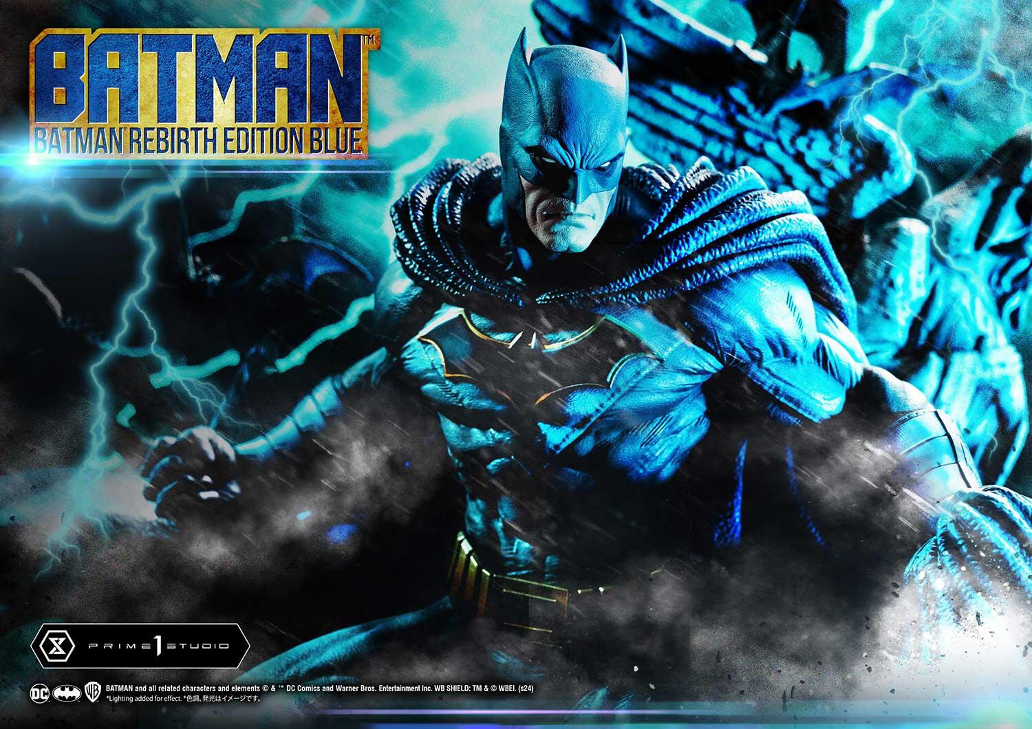 Batman - Premium Masterline (UPMDC-09LM) - 1/4 - Rebirth, Blue (Prime 1 Studio) photo 28