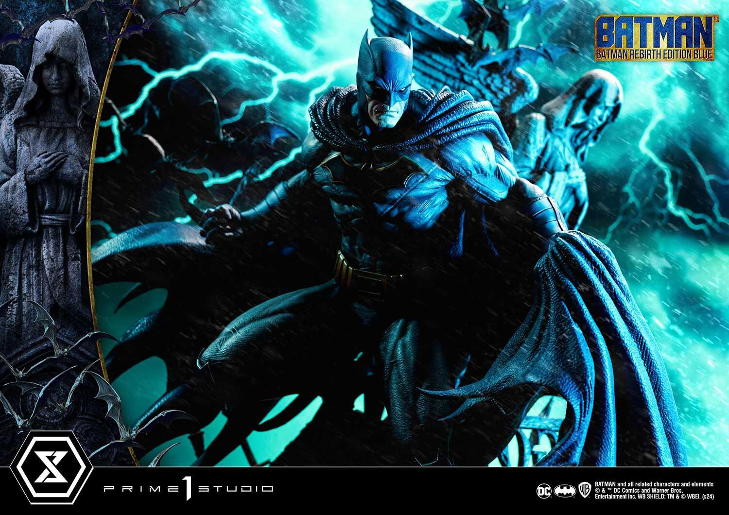 Batman - Premium Masterline (UPMDC-09LM) - 1/4 - Rebirth, Blue (Prime 1 Studio) photo 34
