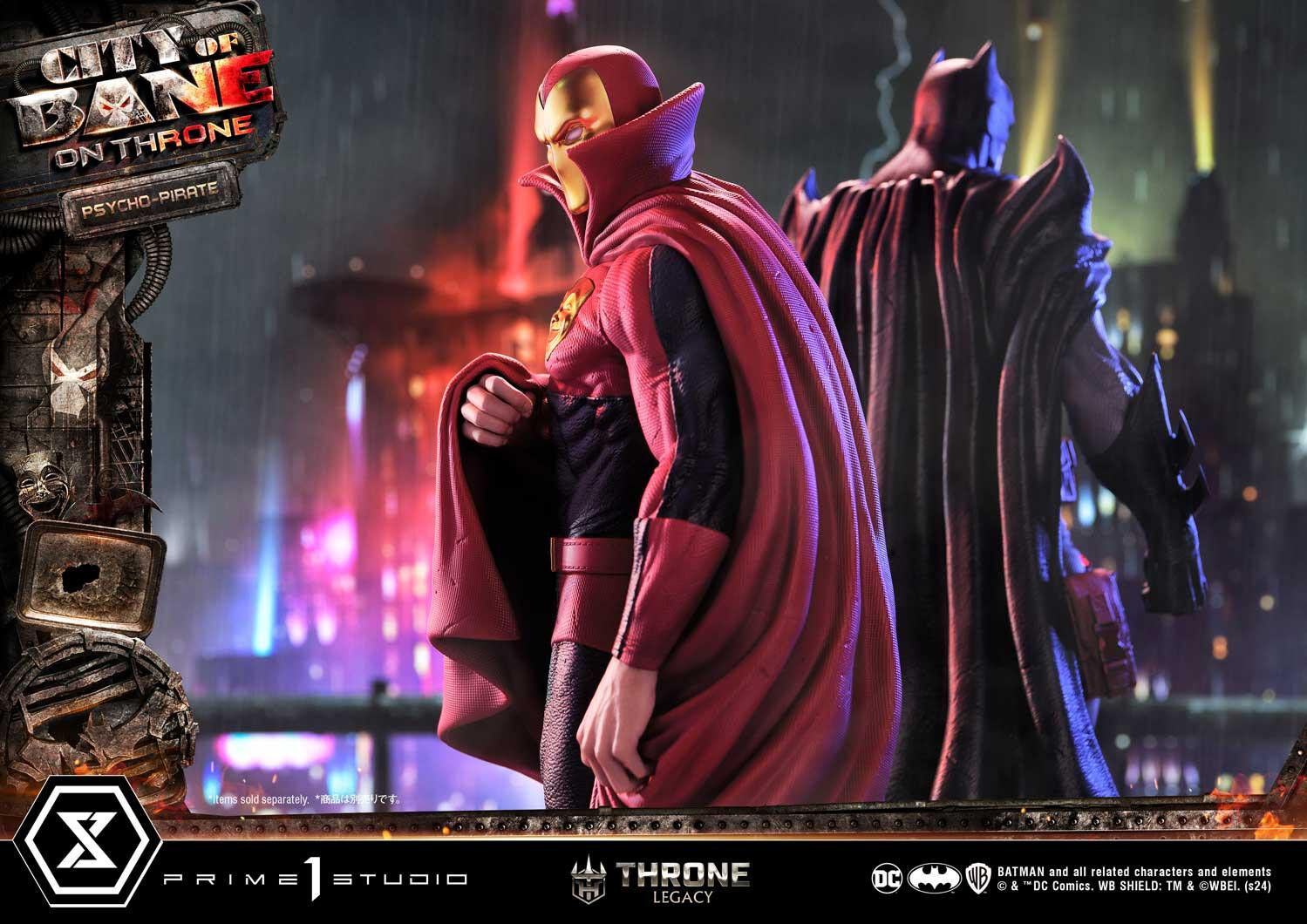 Batman: City of Bane - Psycho-Pirate - Throne Legacy (TLCDC-07) - 1/4 (Prime 1 Studio) photo 5